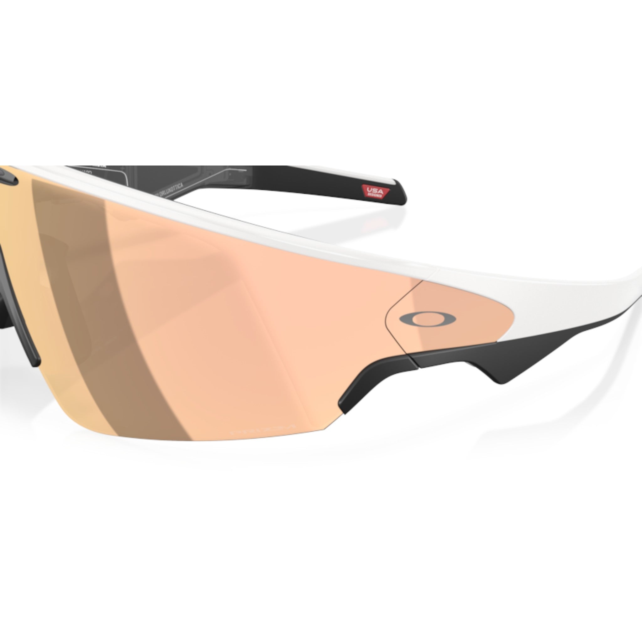 OAKLEY META - VANGUARD WHITE SUNGLASSES