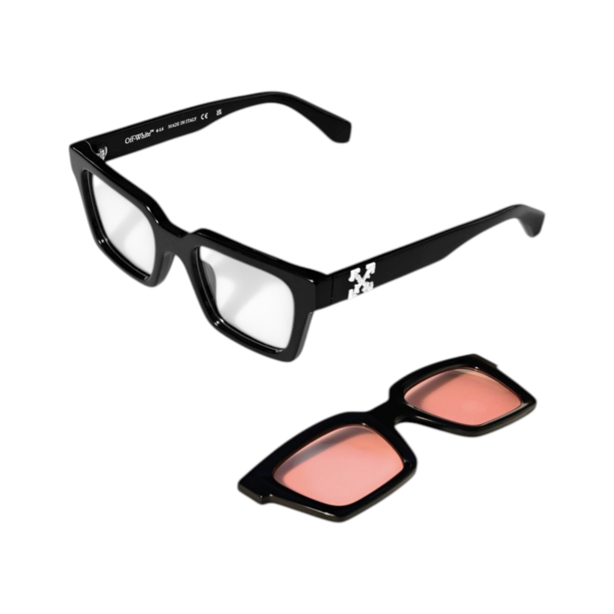 OFF WHITE - OCCHIALI DA SOLE CLIP ON