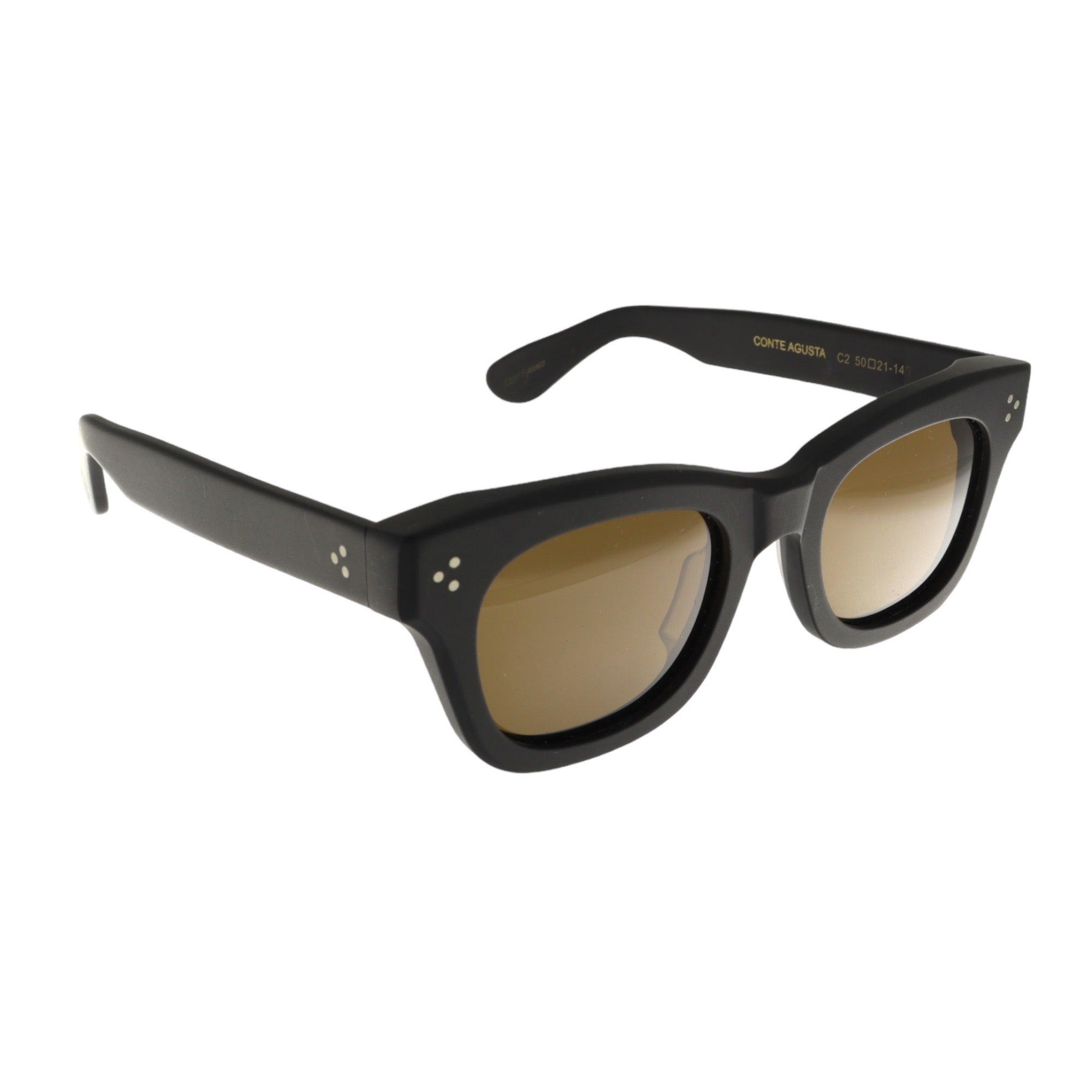 BlueLight - Capri Eyewear CONTE AUGUSTA NERO SATINATO Ottica Azzurro Capri