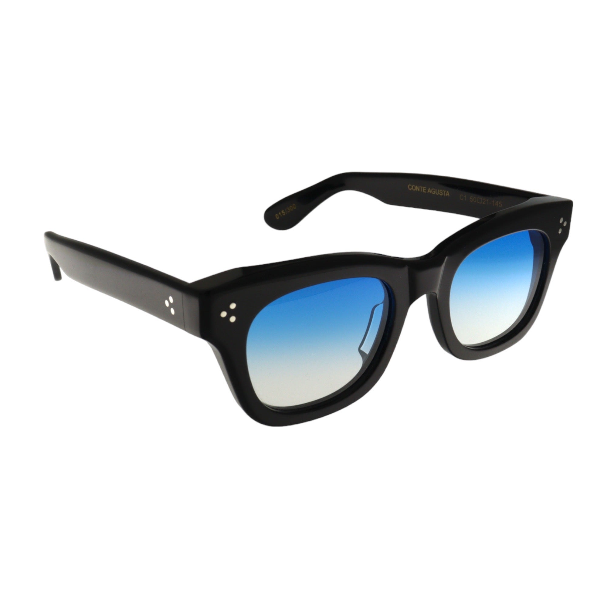 BlueLight - Capri Eyewear CONTE AUGUSTA NERO SATINATO Ottica Azzurro Capri