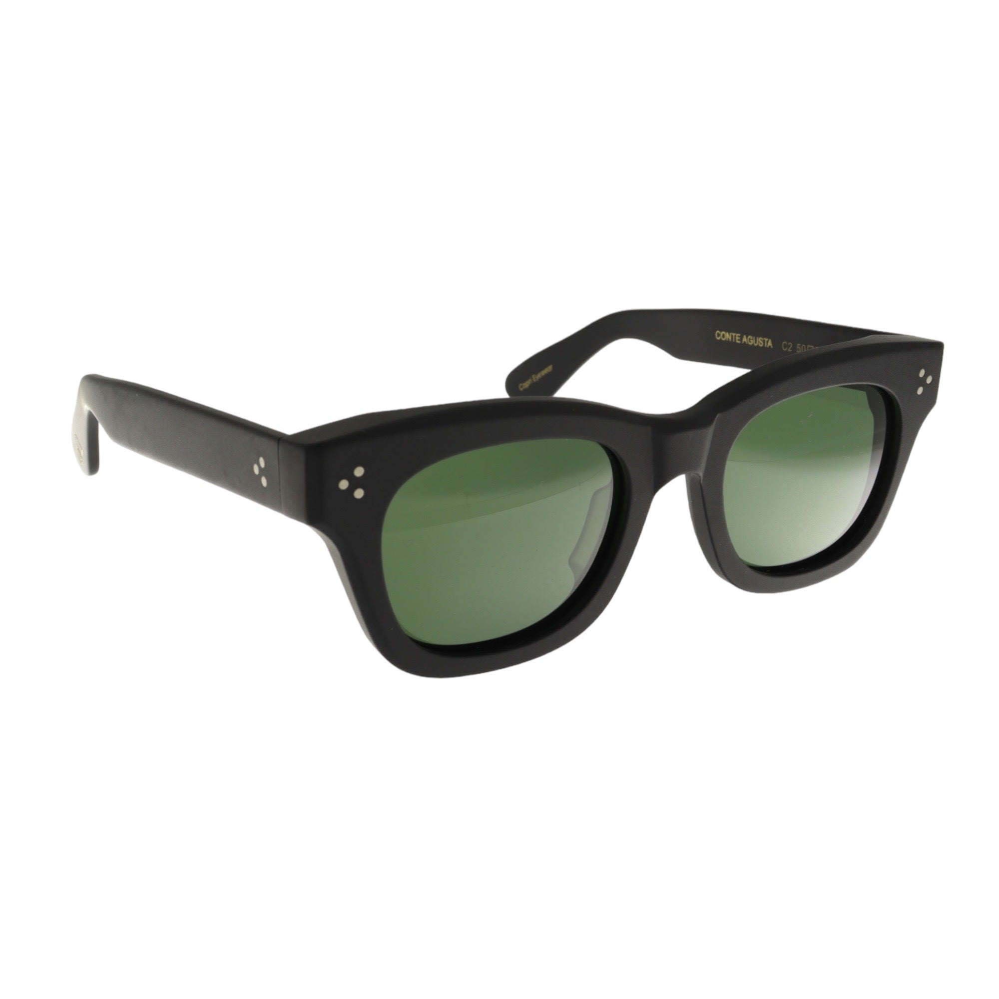 BlueLight - Capri Eyewear CONTE AUGUSTA NERO SATINATO Ottica Azzurro Capri