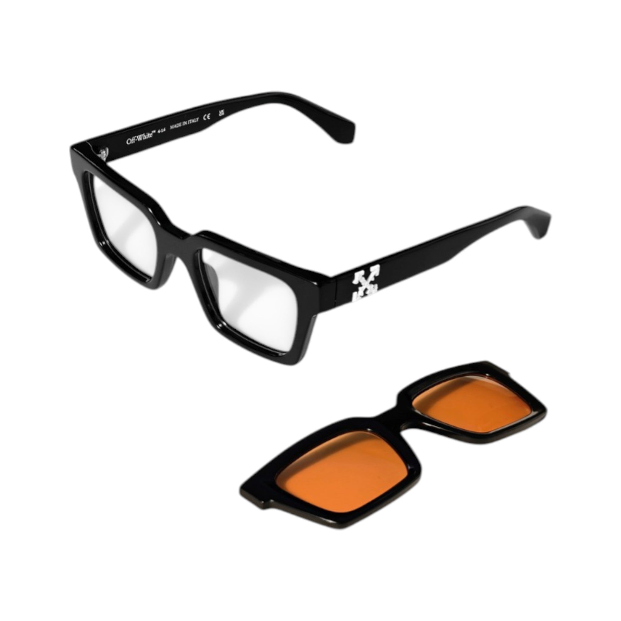 OFF WHITE - OCCHIALI DA SOLE CLIP ON