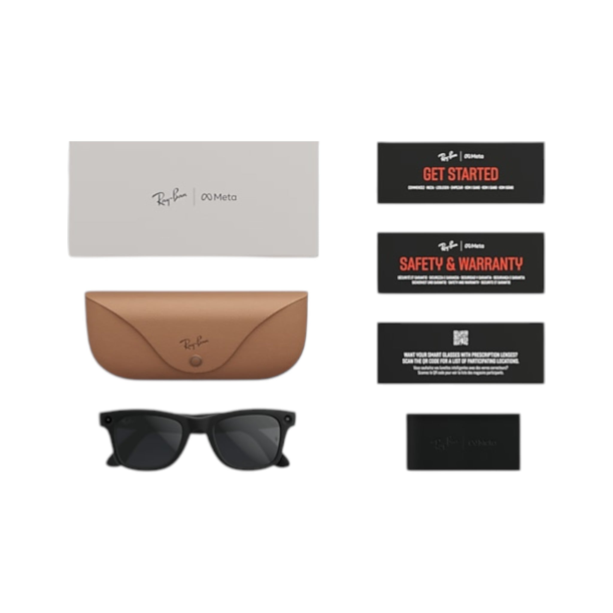 RAYBAN META - WAYFARER NERO OPACO TRANSITIONS (2°Gen)