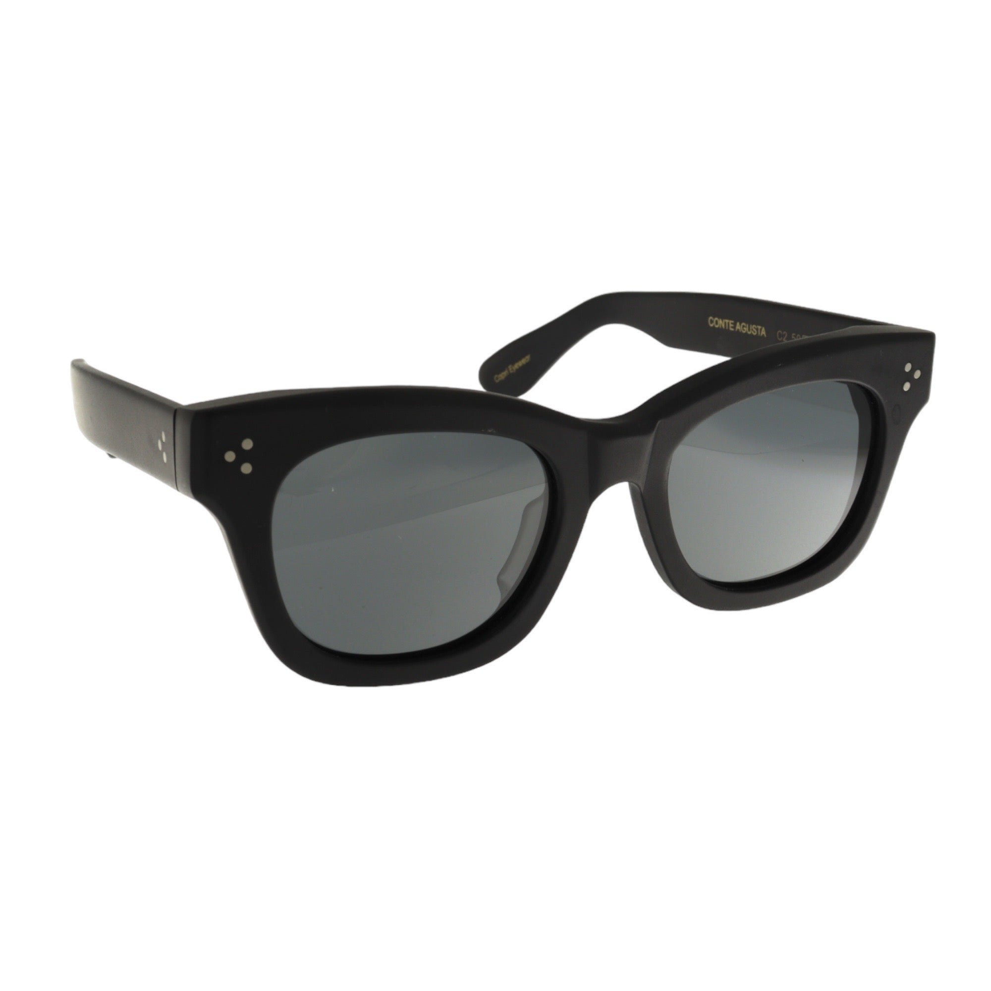 BlueLight - Capri Eyewear CONTE AUGUSTA NERO SATINATO Ottica Azzurro Capri
