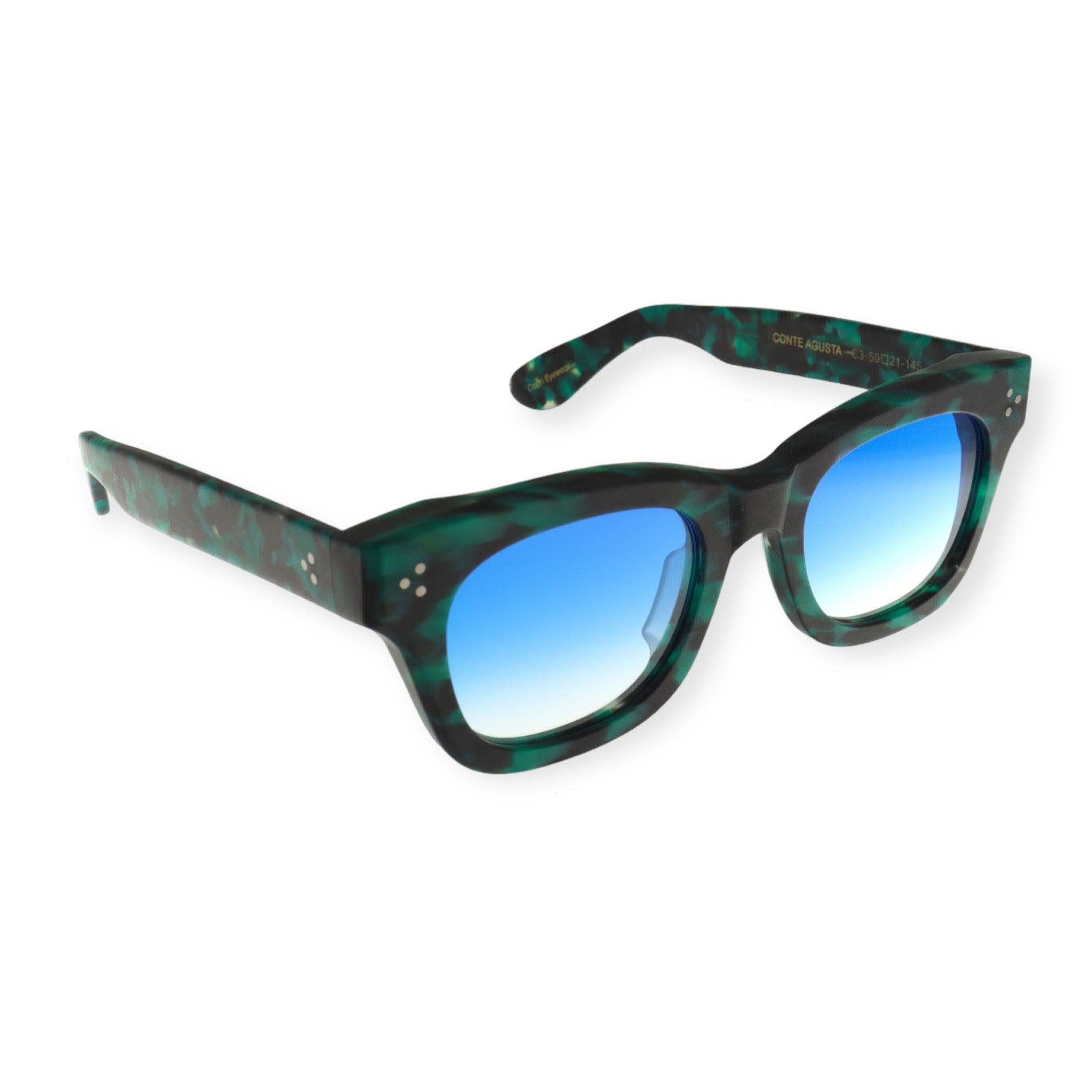BlueLight - Capri Eyewear CONTE AUGUSTA VERDE MARMO Ottica Azzurro Capri