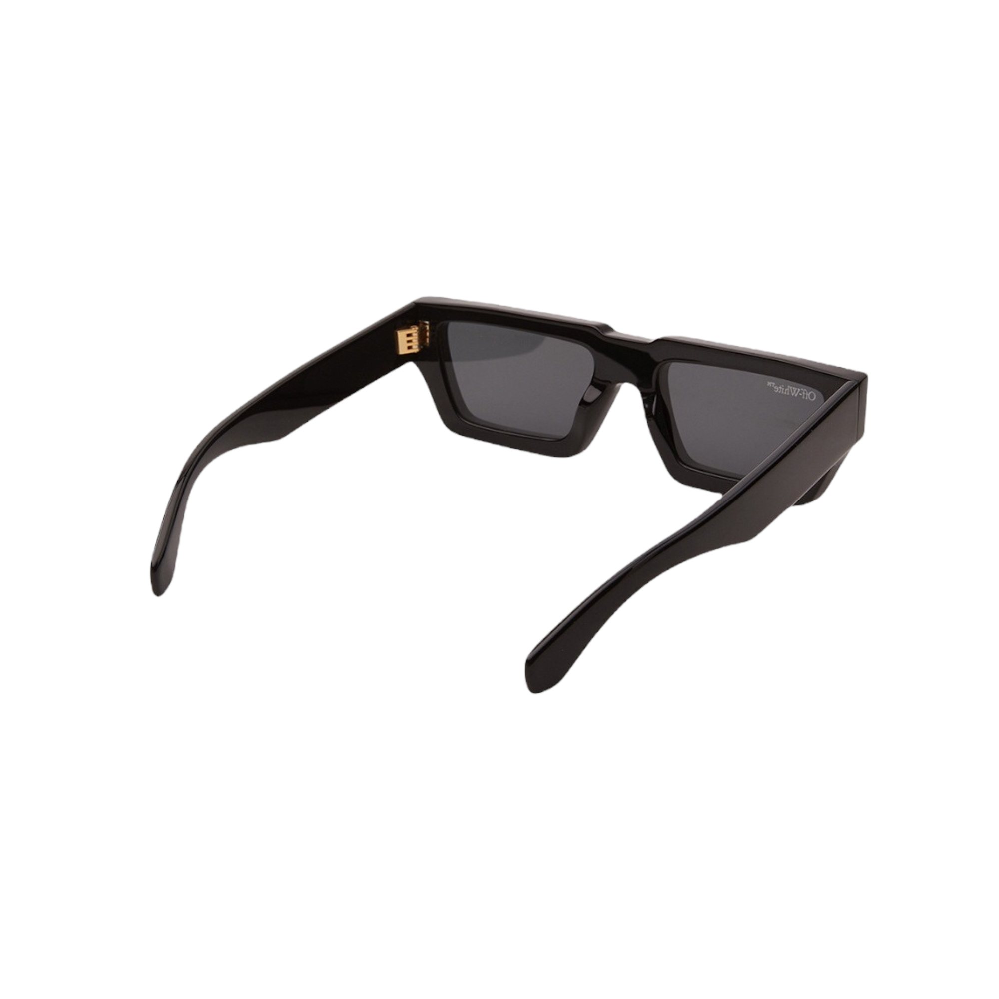 Manchester Rectangular Sunglasses Black